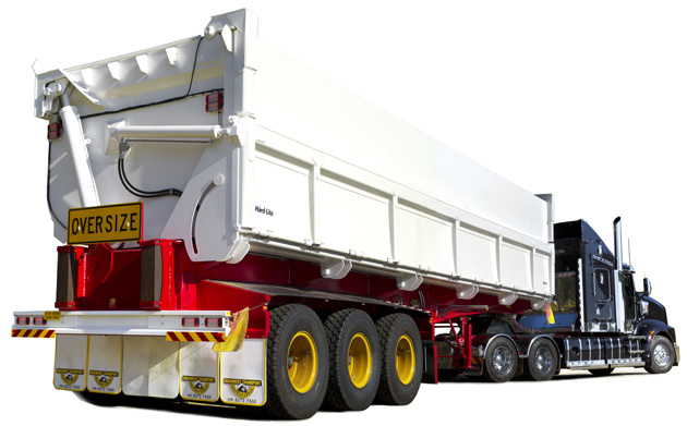 Tri Axle Door Type 'B' Side Tipper 'Hard-lite'